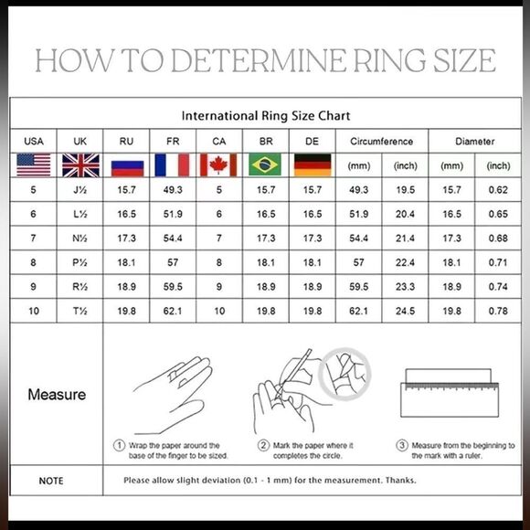 Lab Created Moissanite Diamond Ring. Size 6. D Color. VVS1 Clarity. Size 7 - Picture 4 of 7